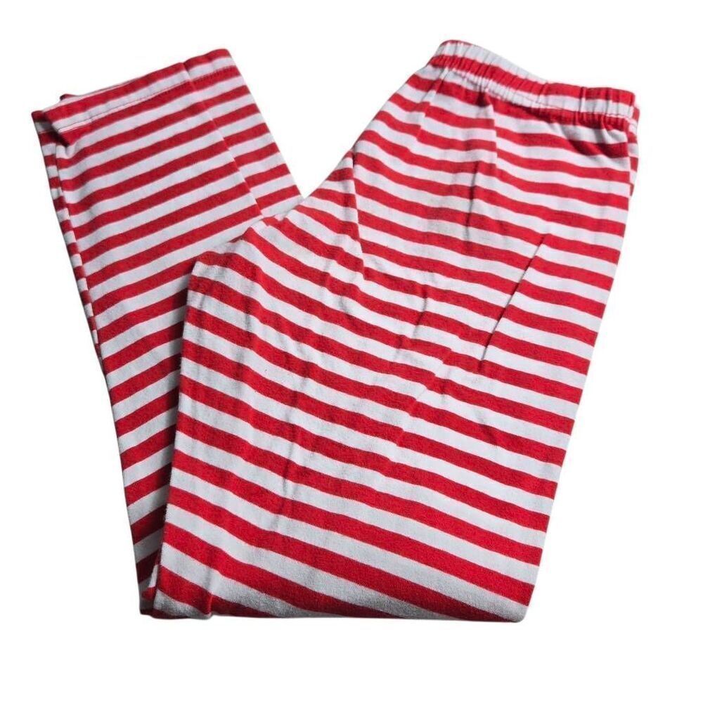 Holiday Time Stripped Christmas leggings L10/12